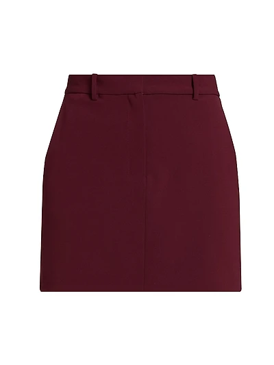 Trouser-Front Miniskirt
