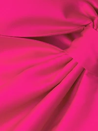 Strapless Bow Midi-Dress