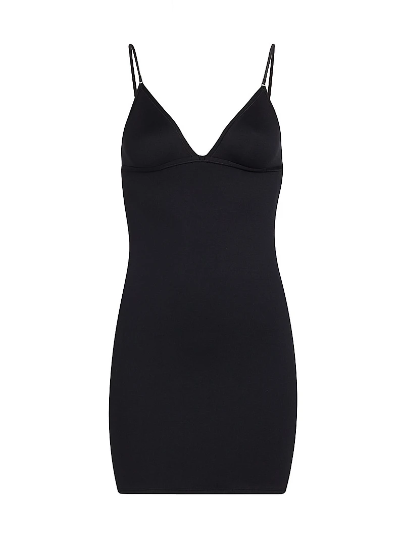Le Stretch V-Neck Minidress