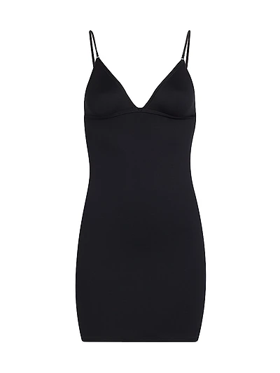 Le Stretch V-Neck Minidress
