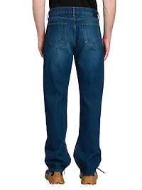 Arrow Zipper Medium Blue Skate Jeans