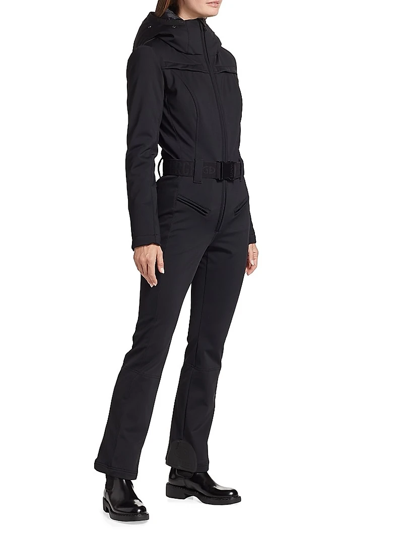 Parry Hooded Stretch Shell Ski Jumpsuit