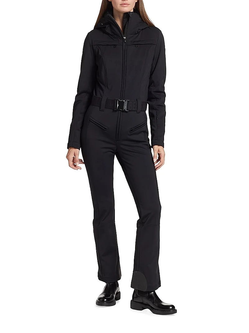 Parry Hooded Stretch Shell Ski Jumpsuit