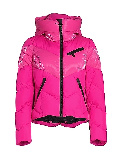 Moraine Hooded Puffer Ski Jacket