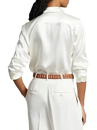 Silk Classic-Fit Shirt