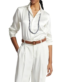 Silk Classic-Fit Shirt