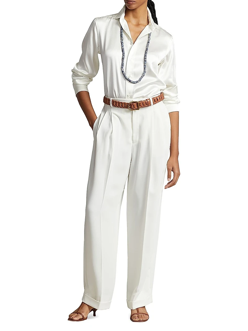 Silk Classic-Fit Shirt