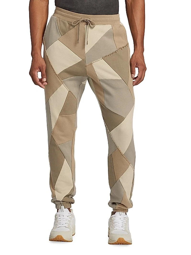 Quilted Cotton Sweatpants