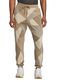 Quilted Cotton Sweatpants
