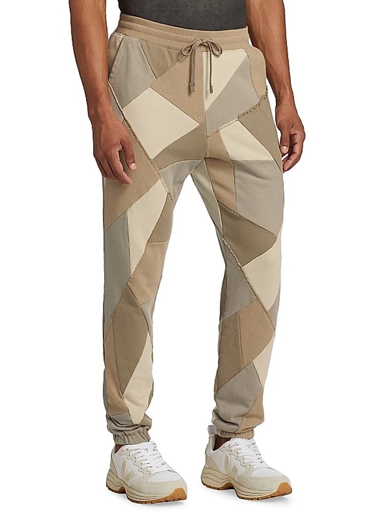 Quilted Cotton Sweatpants