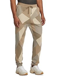Quilted Cotton Sweatpants