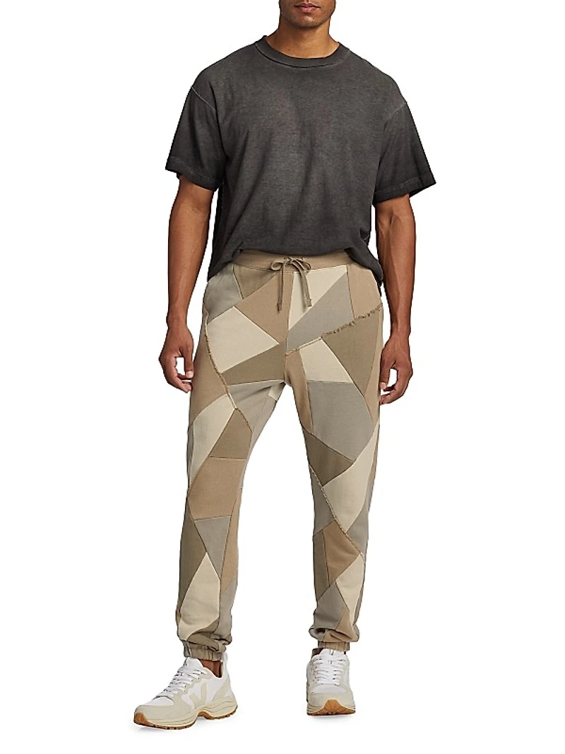 Quilted Cotton Sweatpants