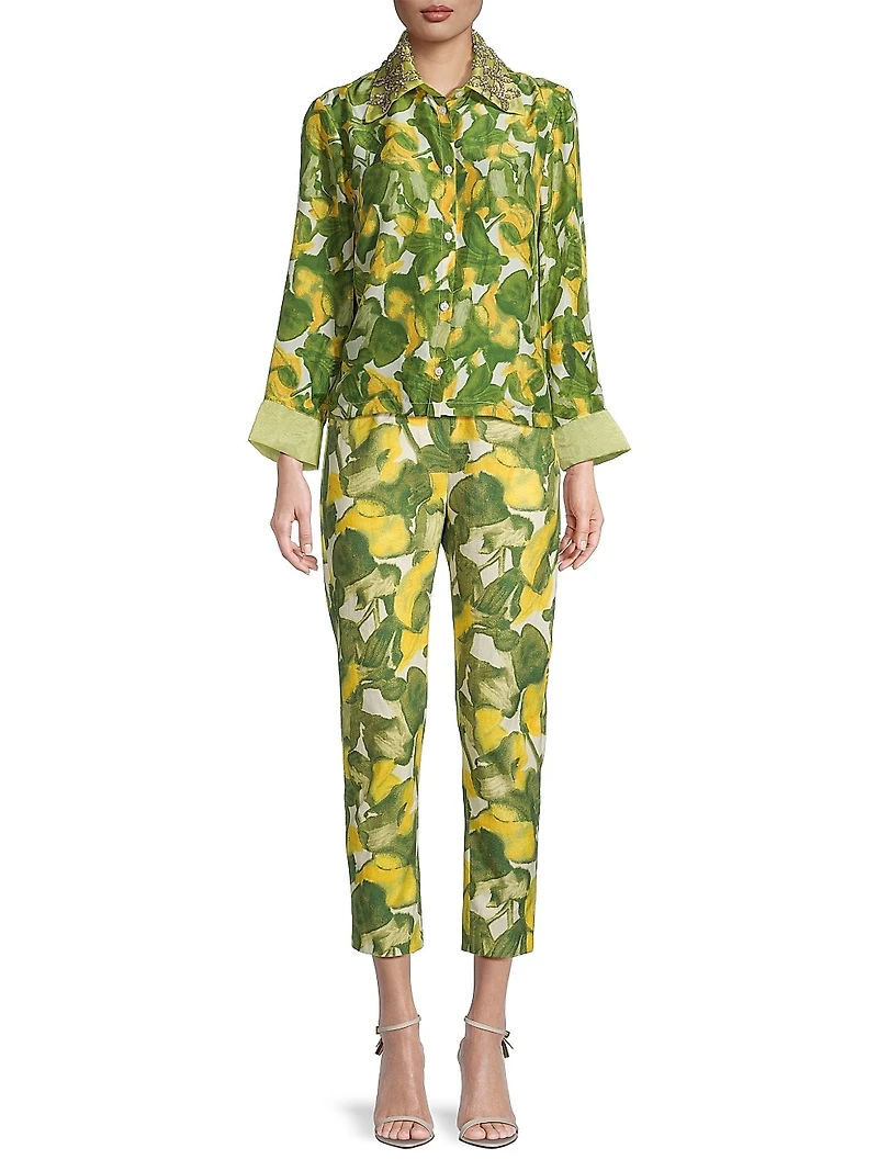 Lucy Pear Blossom Cigarette Pants