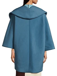 Wool Cocoon Coat