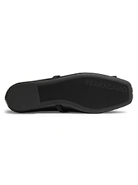 Zina Leather Ballet Flats
