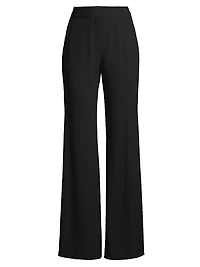 Lydia Crepe Flared Pants