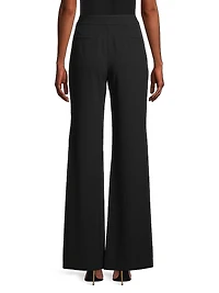 Lydia Crepe Flared Pants