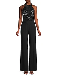 Lydia Crepe Flared Pants