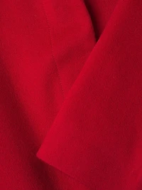 Wool-Cashmere Stand Collar Coat