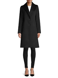 Wool-Blend Coat