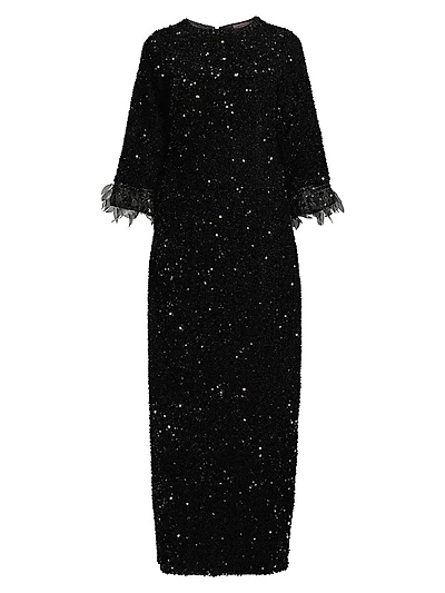 Regina Sequin Sheath Dress