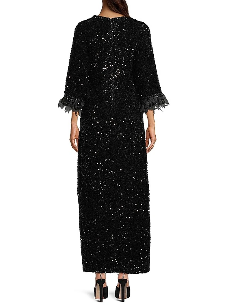 Regina Sequin Sheath Dress