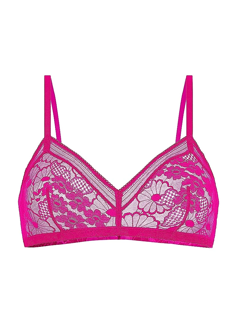 Royal Lace Wireless Triangle Bralette