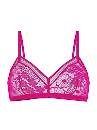 Royal Lace Wireless Triangle Bralette