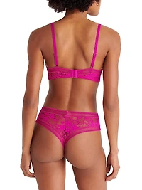 Royal Lace Wireless Triangle Bralette