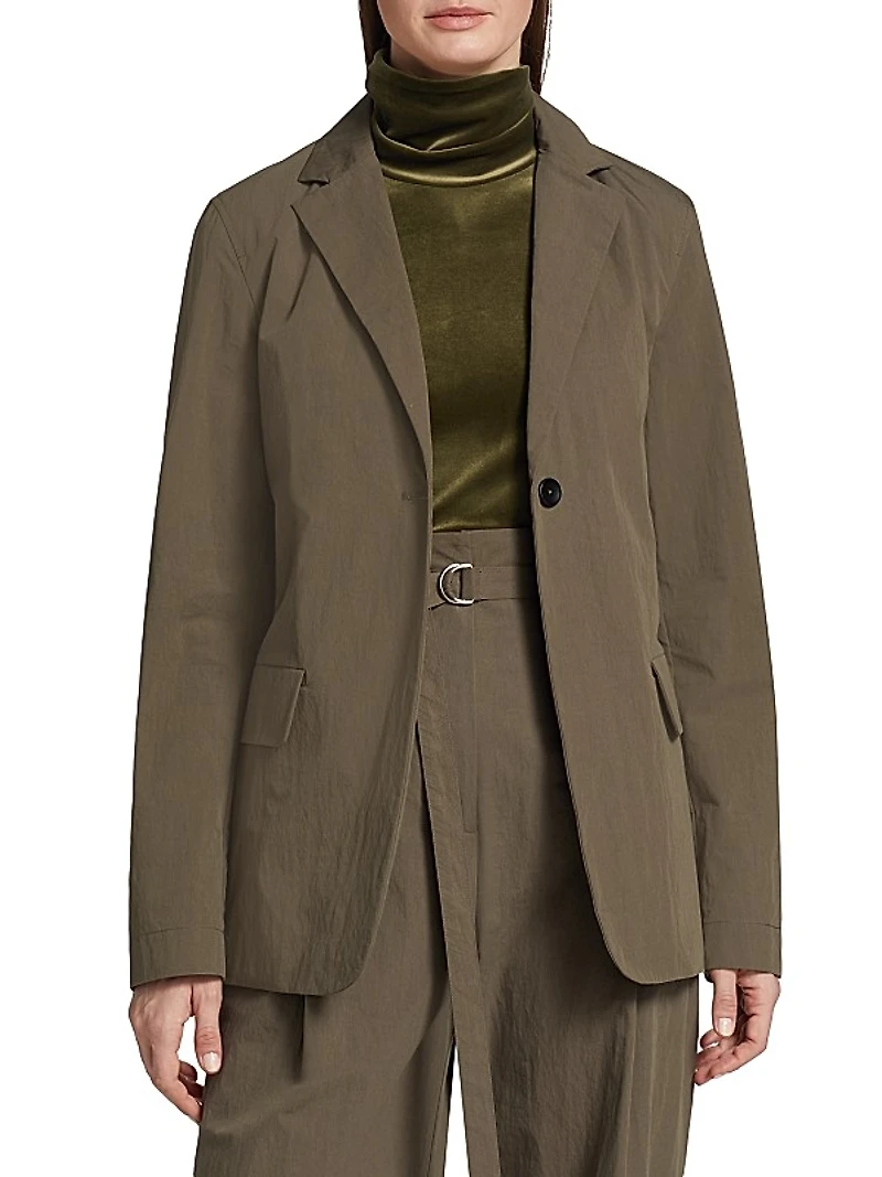 Technical Belted Blazer