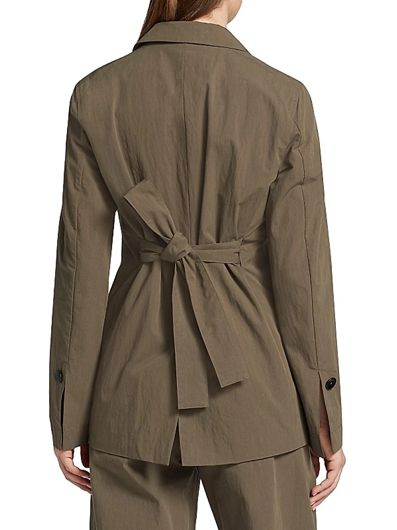 Technical Belted Blazer