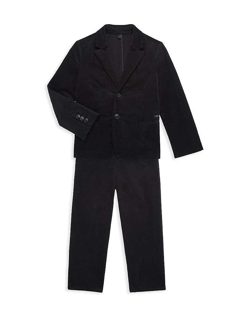 Boy's Velour Track Pants