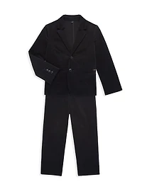 Boy's Velour Track Pants