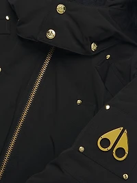 Little Girl's & Down Bomber Jacket