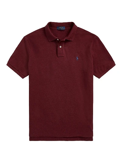 Basic Mesh Polo Shirt