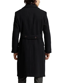 Wool Double-Breasted Coat