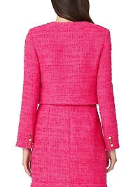 Barb Tweed Crop Jacket