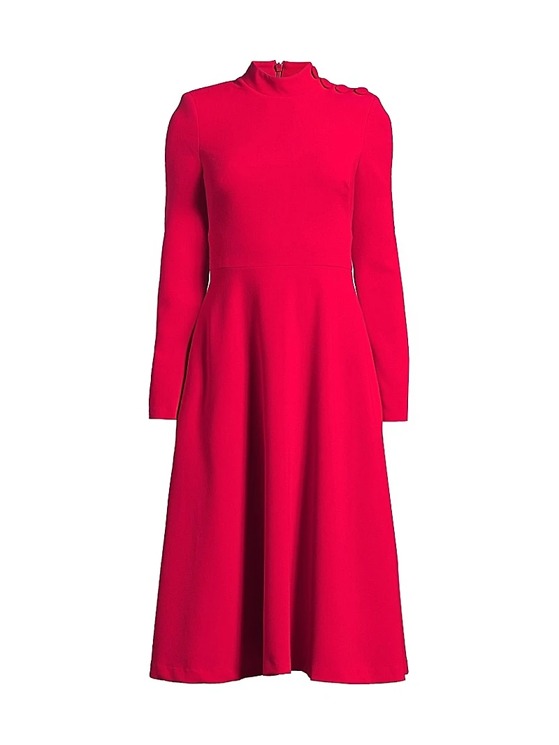Antonia Flared Midi-Dress