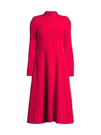 Antonia Flared Midi-Dress