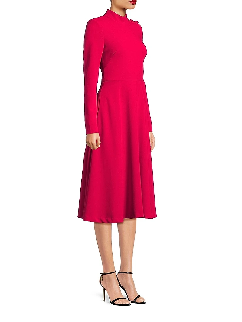 Antonia Flared Midi-Dress