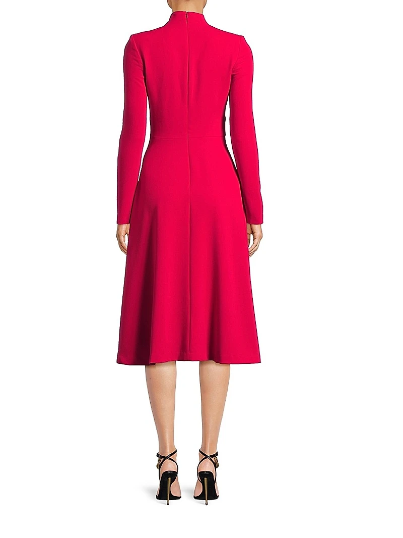 Antonia Flared Midi-Dress