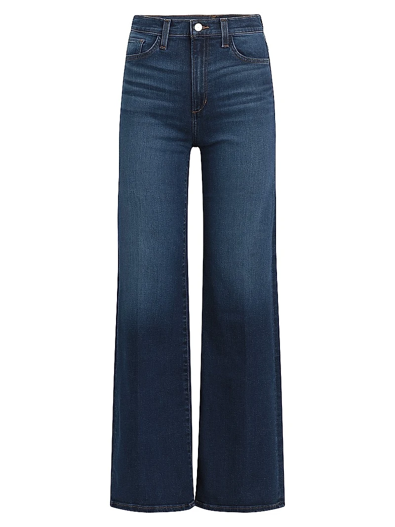 The Mia High-Rise Stretch Wide-Leg Jeans