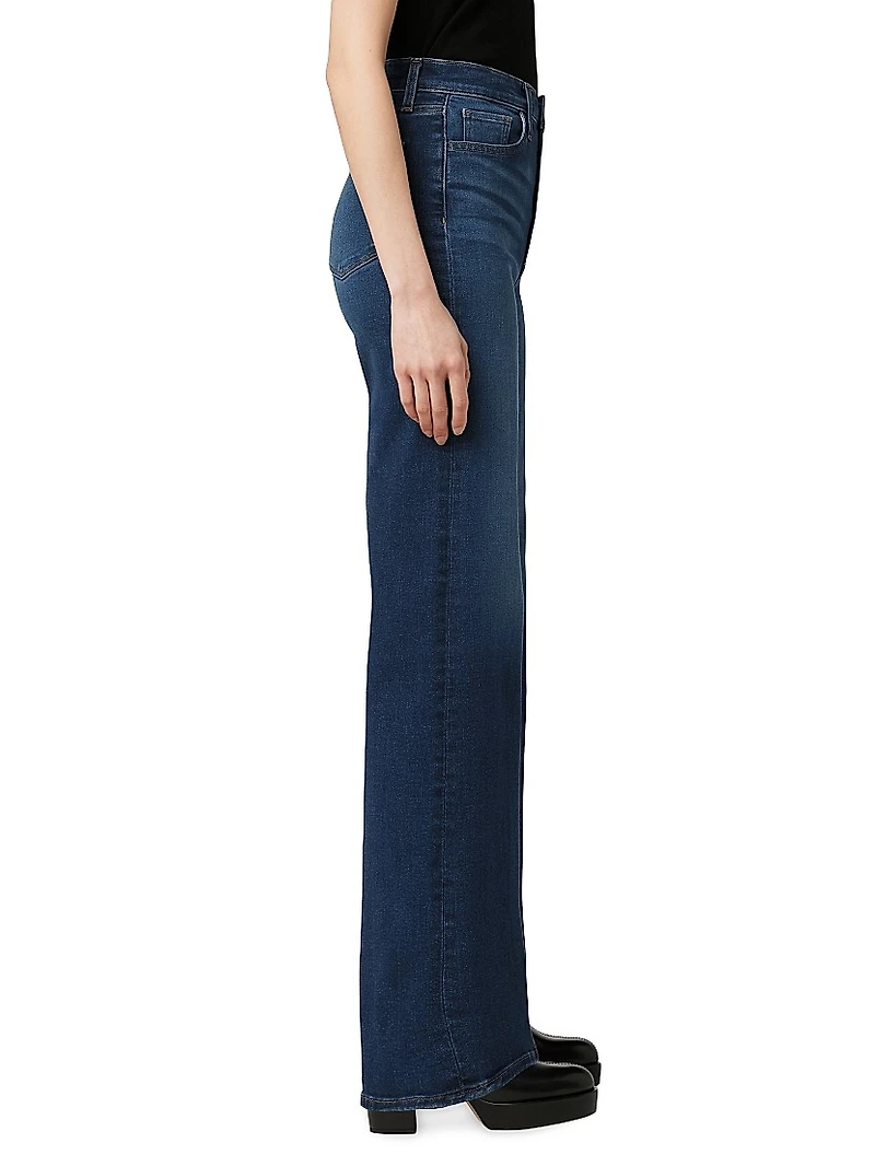 The Mia High-Rise Stretch Wide-Leg Jeans
