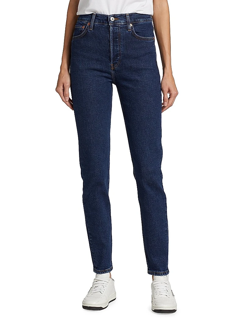 High-Rise Skinny Jeans