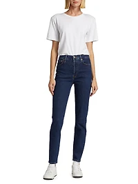 High-Rise Skinny Jeans