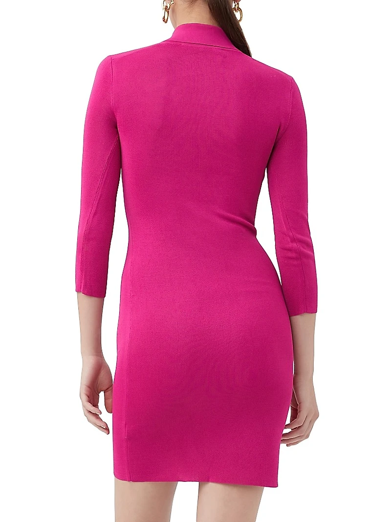 Bookish Collared Minidress