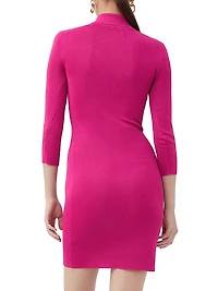 Bookish Collared Minidress