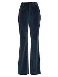 Kerry Chenille Velvet Straight Pants