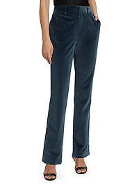 Kerry Chenille Velvet Straight Pants