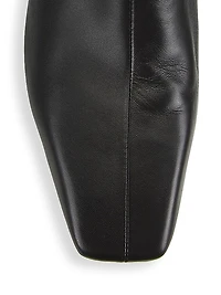 Nell 65MM Leather Ankle Booties